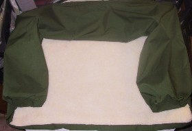 denier nylon bumper bed cover